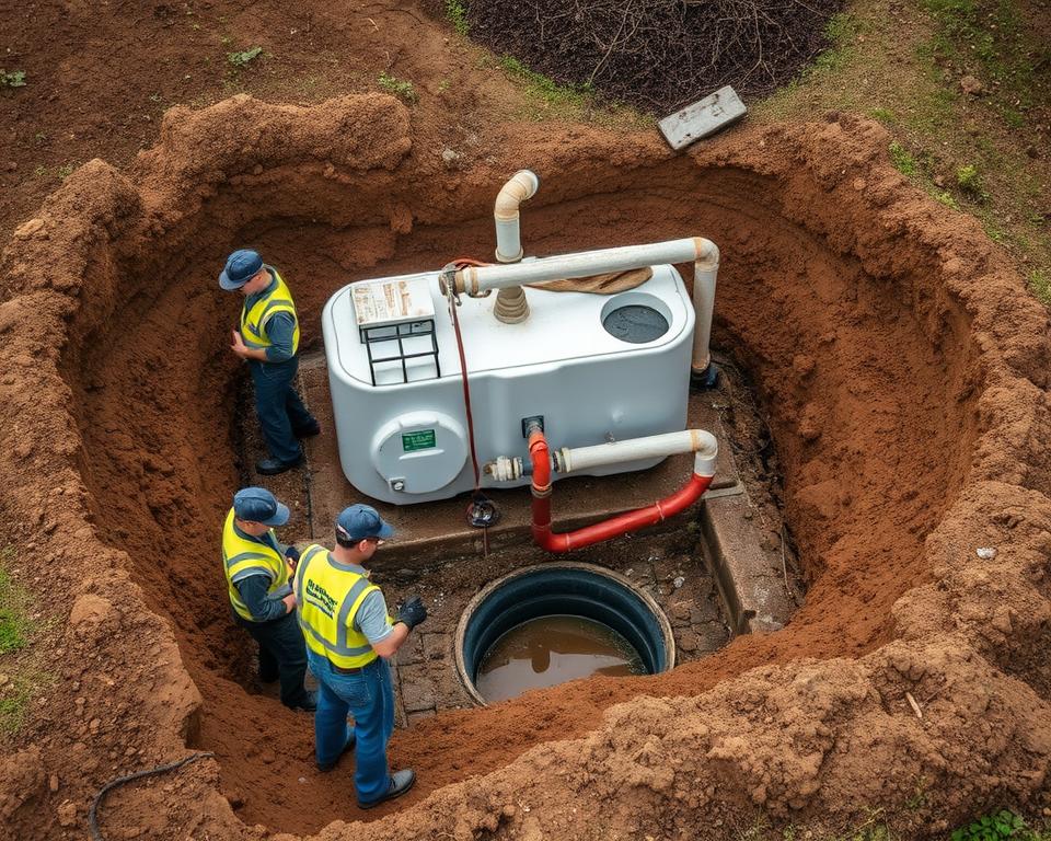 septic tank inspection Agua Dulce